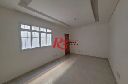 Casa com 2 dormitórios à venda, 70 m² por R$ 650.000,00 - Embaré - Santos/SP