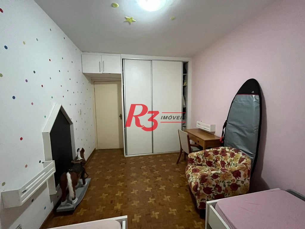Apartamento com 3 dormitórios à venda, 162 m² por R$ 980.000,00 - Gonzaga - Santos/SP