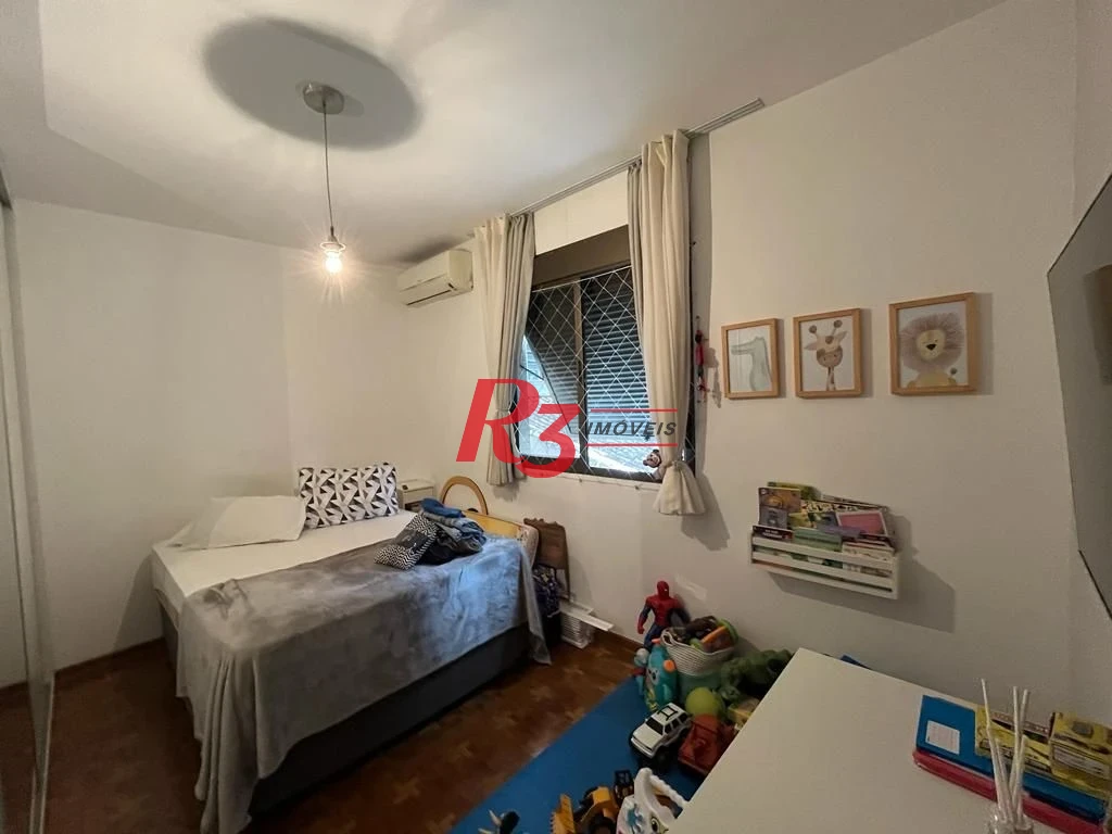 Apartamento com 3 dormitórios à venda, 162 m² por R$ 980.000,00 - Gonzaga - Santos/SP