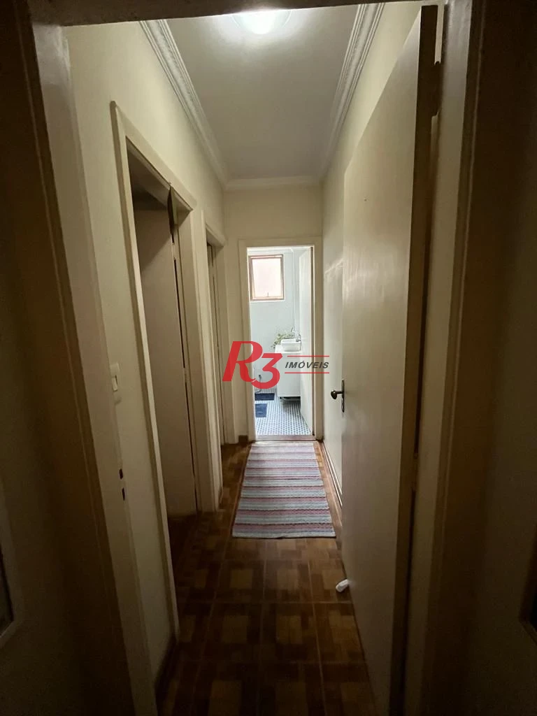Apartamento com 3 dormitórios à venda, 162 m² por R$ 980.000,00 - Gonzaga - Santos/SP