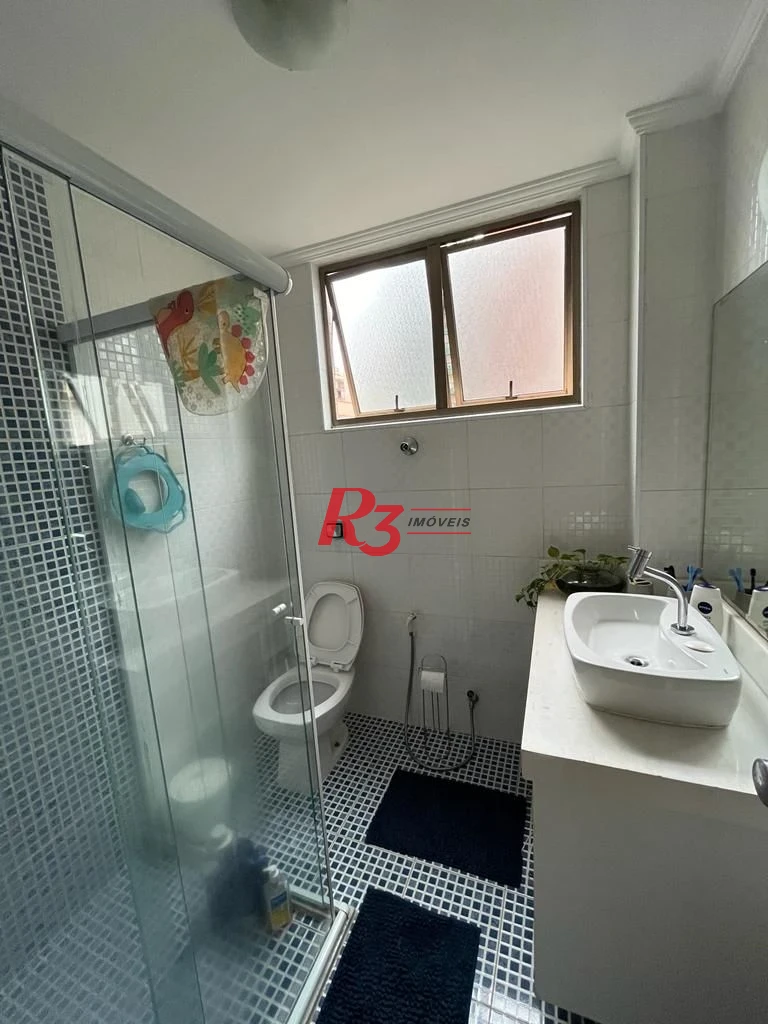 Apartamento com 3 dormitórios à venda, 162 m² por R$ 980.000,00 - Gonzaga - Santos/SP