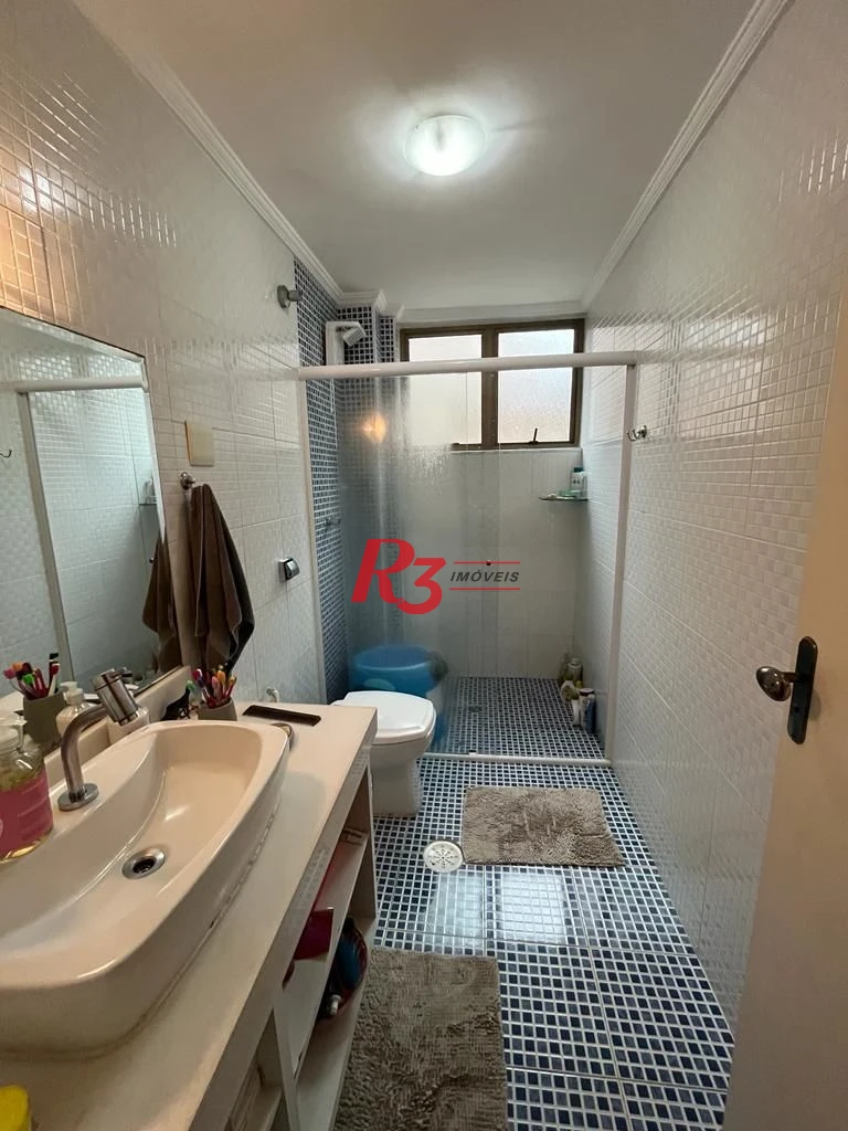 Apartamento com 3 dormitórios à venda, 162 m² por R$ 980.000,00 - Gonzaga - Santos/SP