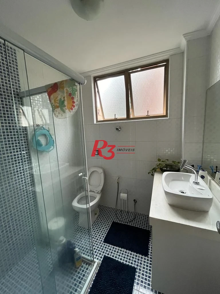Apartamento com 3 dormitórios à venda, 162 m² por R$ 980.000,00 - Gonzaga - Santos/SP