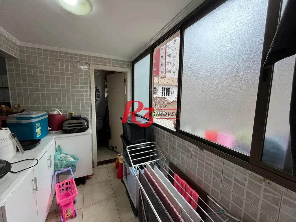 Apartamento com 3 dormitórios à venda, 162 m² por R$ 980.000,00 - Gonzaga - Santos/SP