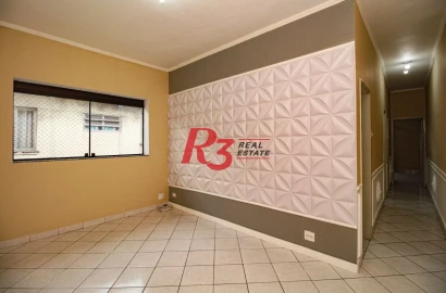 Apartamento com 2 dormitórios à venda, 72 m² por R$ 430.000,00 - Vila Matias - Santos/SP