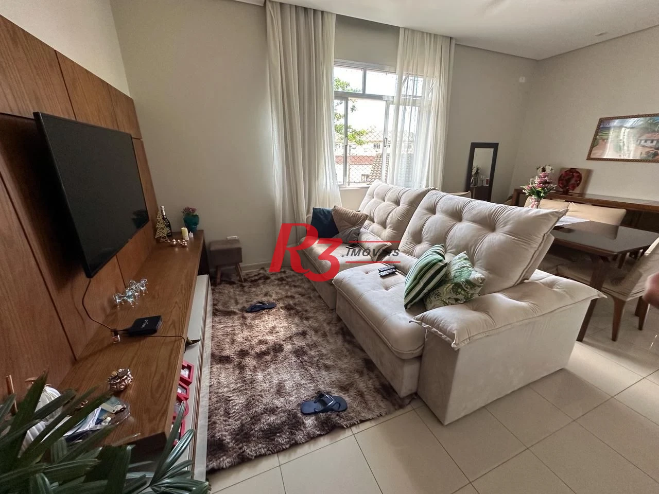 Apartamento com 3 dormitórios à venda, 77 m² por R$ 450.000,00 - Vila Belmiro - Santos/SP