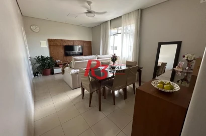 Apartamento com 3 dormitórios à venda, 77 m² por R$ 450.000,00 - Vila Belmiro - Santos/SP