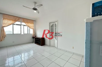 Apartamento com 2 dormitórios à venda, 73 m² por R$ 360.000,00 - Marapé - Santos/SP