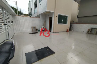 Casa com 3 dormitórios à venda, 95 m² por R$ 1.230.000,00 - Campo Grande - Santos/SP