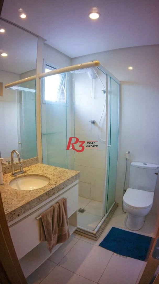 Apartamento para alugar, 115 m² por R$ 7.500,02/mês - Pompéia - Santos/SP