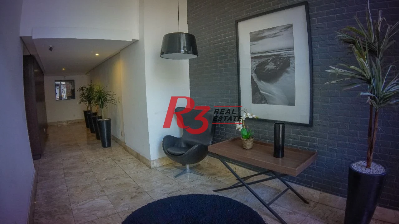 Apartamento para alugar, 115 m² por R$ 7.500,02/mês - Pompéia - Santos/SP