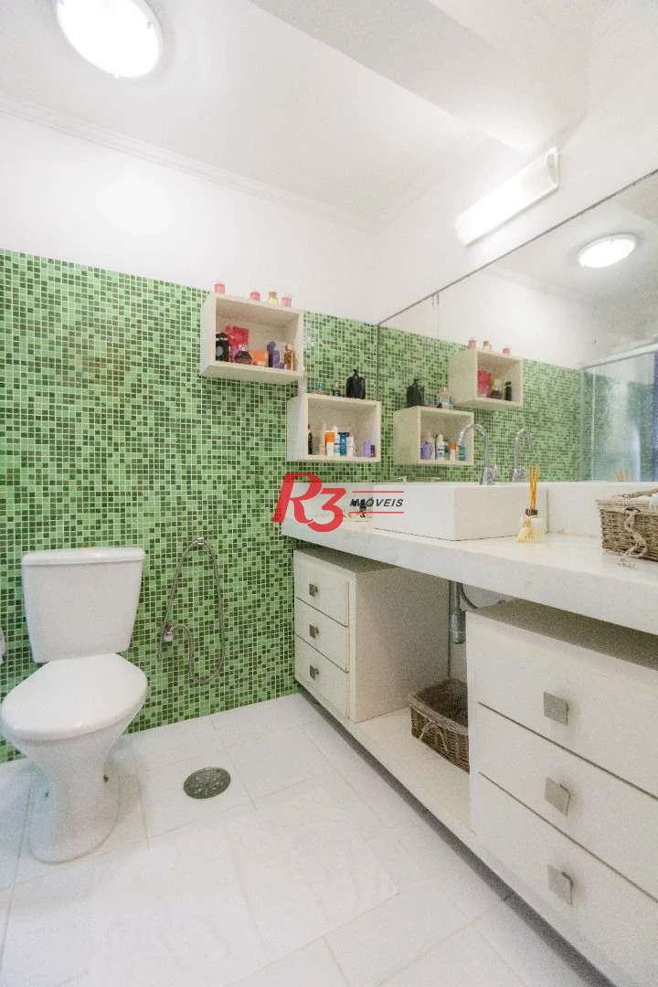 Apartamento à venda, 140 m² por R$ 1.170.000,00 - Embaré - Santos/SP