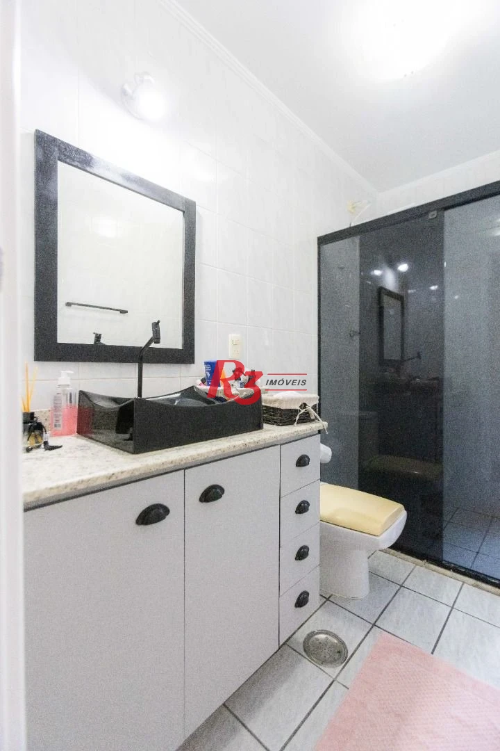 Apartamento à venda, 140 m² por R$ 1.170.000,00 - Embaré - Santos/SP