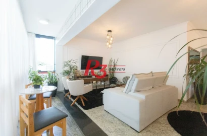 Apartamento à venda, 140 m² por R$ 1.170.000,00 - Embaré - Santos/SP