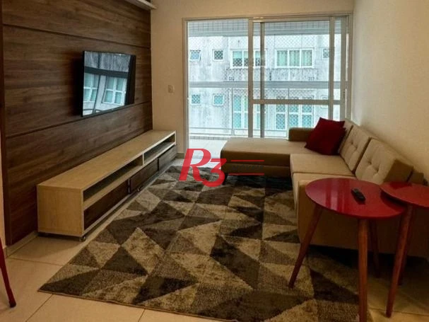 Apartamento com 2 dormitórios à venda, 80 m² por R$ 1.200.000,00 - Gonzaga - Santos/SP