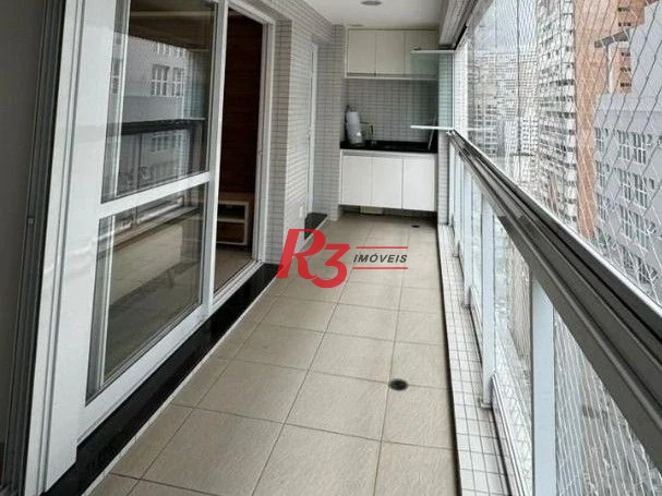 Apartamento com 2 dormitórios à venda, 80 m² por R$ 1.200.000,00 - Gonzaga - Santos/SP