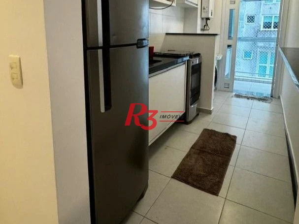 Apartamento com 2 dormitórios à venda, 80 m² por R$ 1.200.000,00 - Gonzaga - Santos/SP