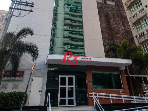 Apartamento com 2 dormitórios à venda, 80 m² por R$ 1.200.000,00 - Gonzaga - Santos/SP