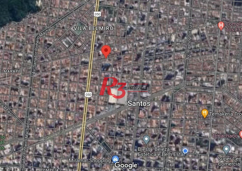 Terreno à venda, 167 m² por R$ 800.000,00 - Campo Grande - Santos/SP