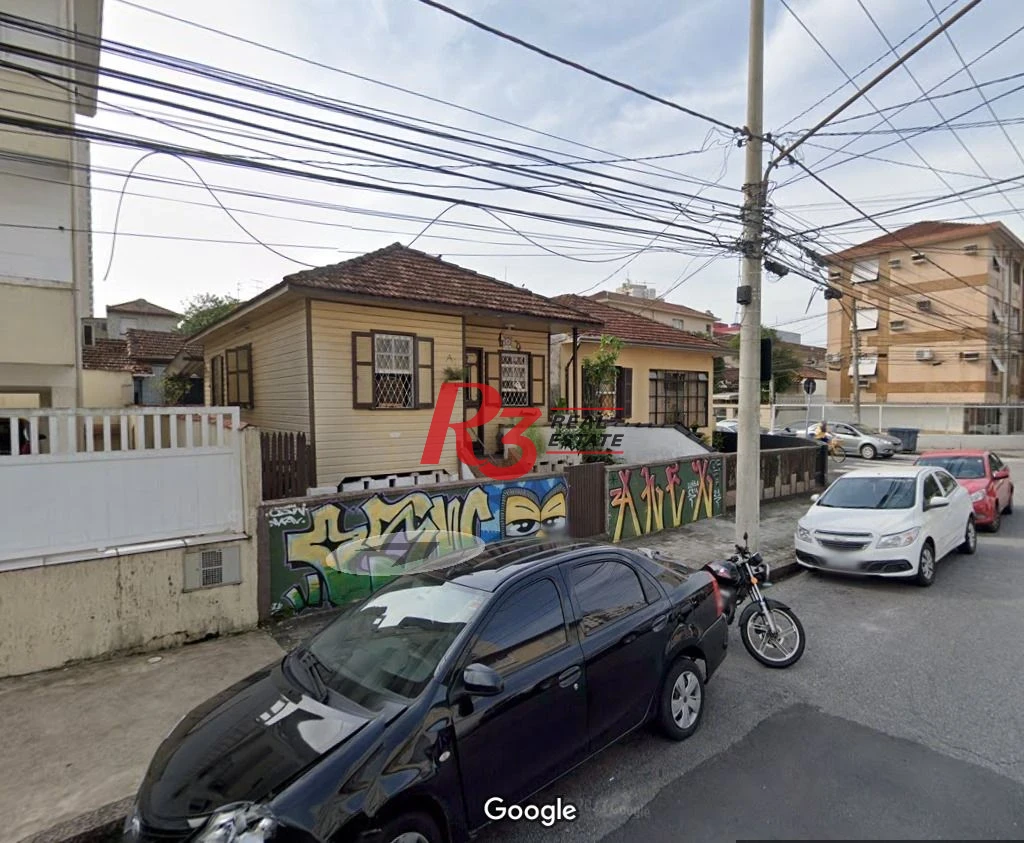 Terreno à venda, 213 m² por R$ 848.000,00 - Campo Grande - Santos/SP