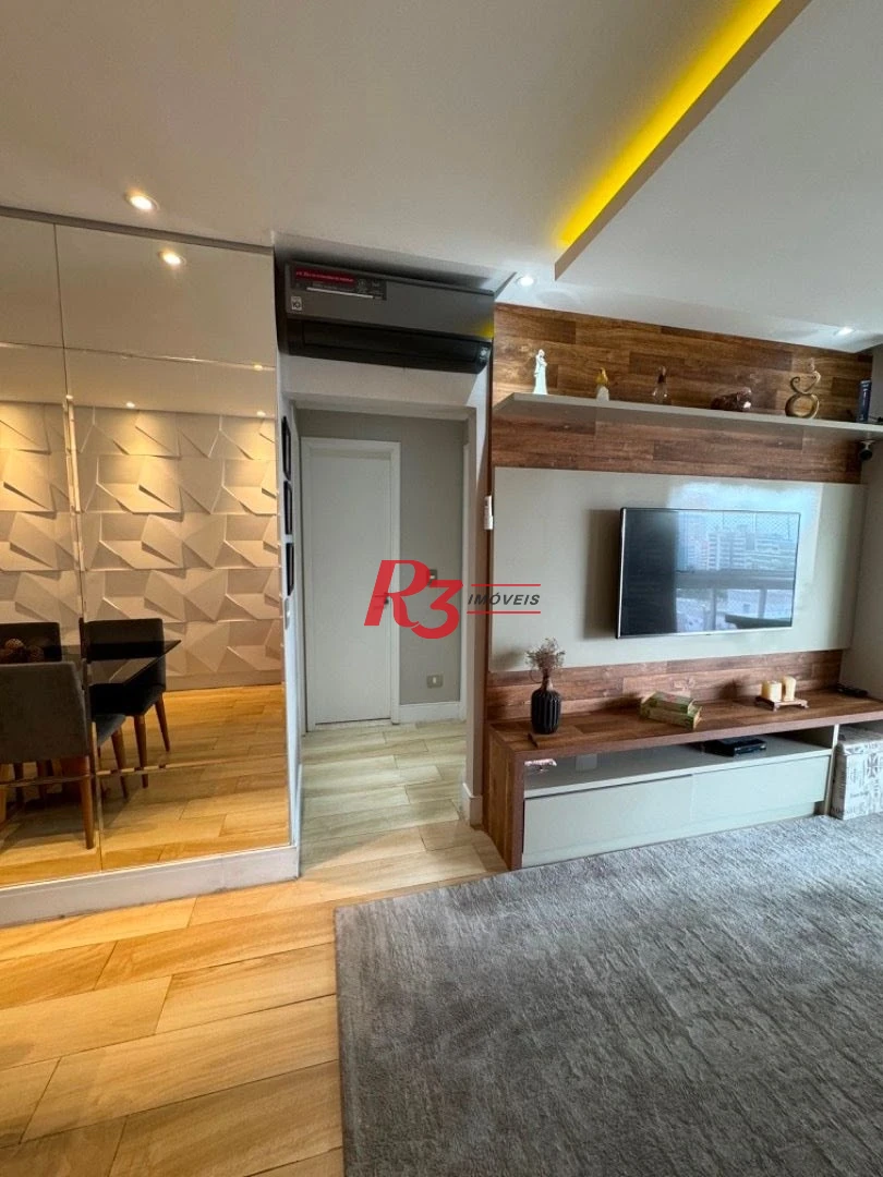 Apartamento com 2 dormitórios para alugar, 84 m² por R$ 9.000,00/mês - Vila Belmiro - Santos/SP