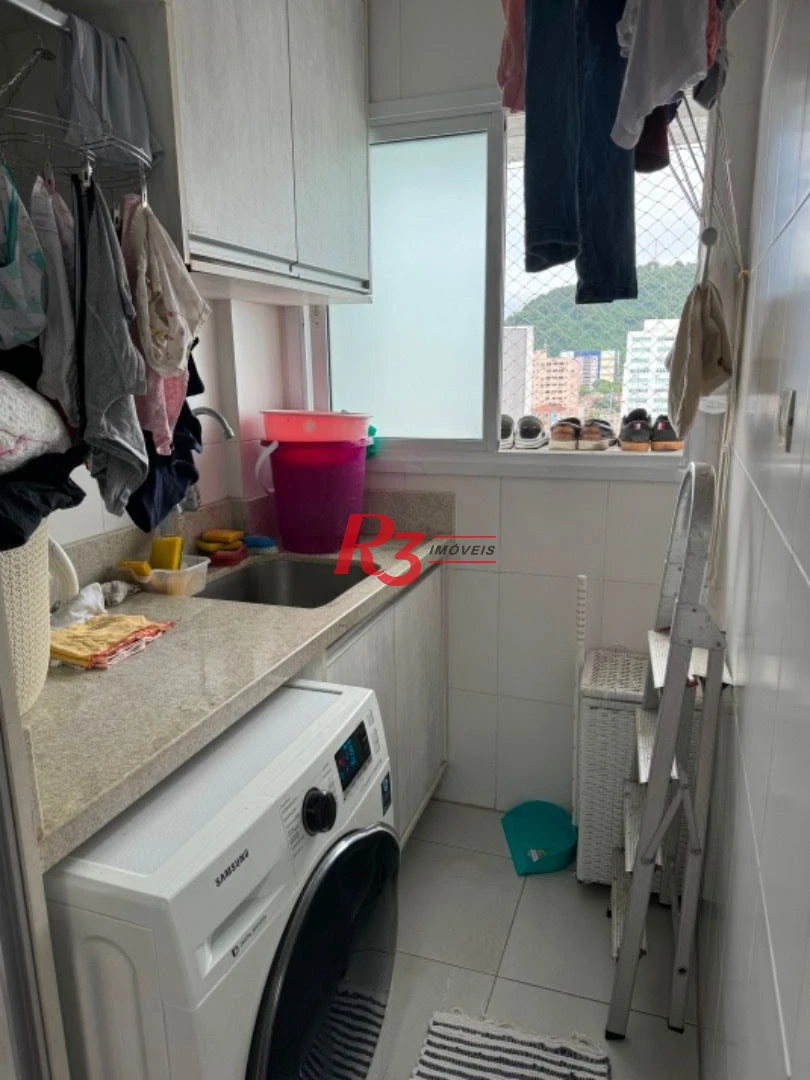 Apartamento com 2 dormitórios para alugar, 84 m² por R$ 9.000,00/mês - Vila Belmiro - Santos/SP