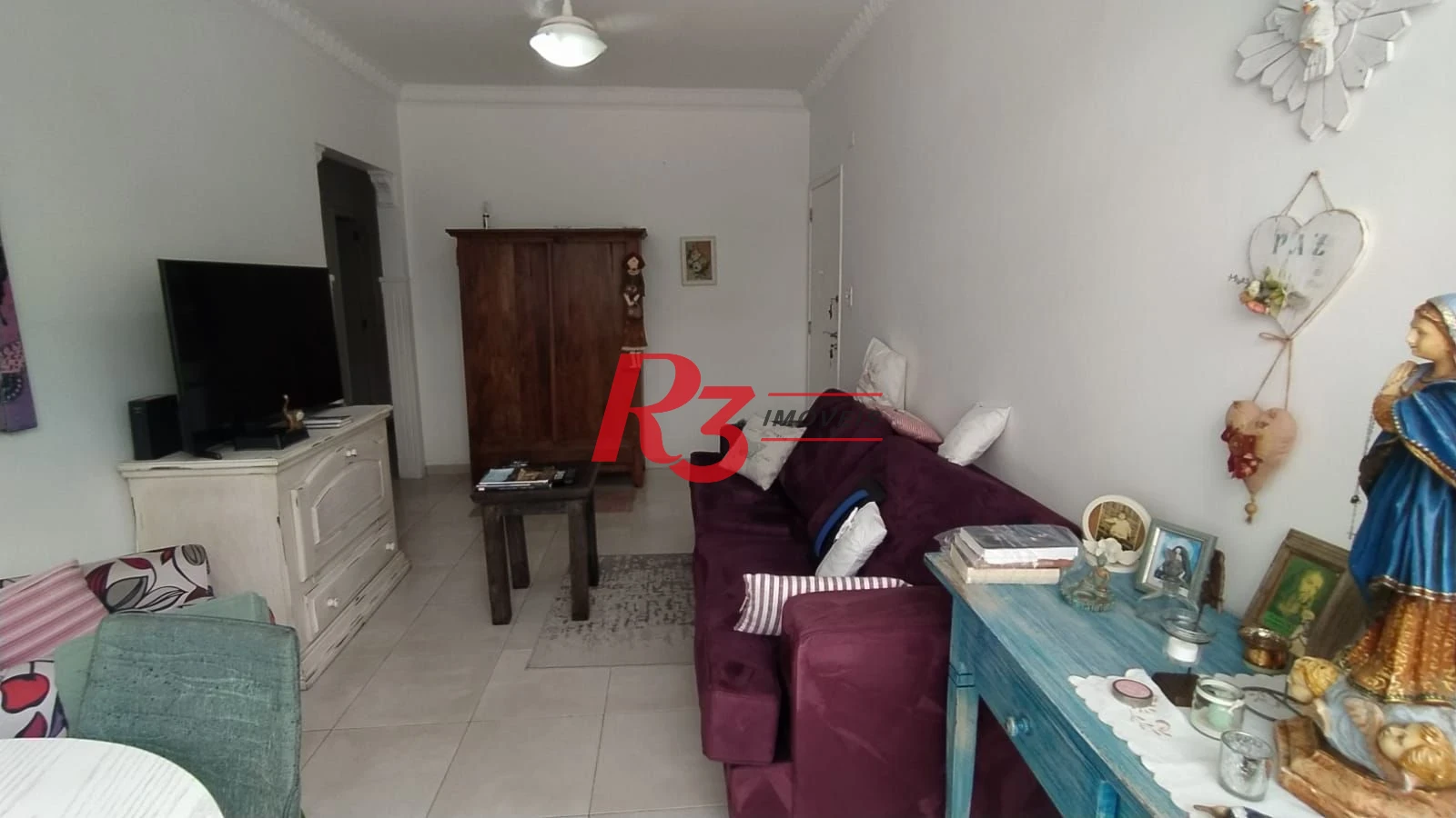 Apartamento com 3 dormitórios à venda, 86 m² por R$ 511.000,00 - Boqueirão - Santos/SP