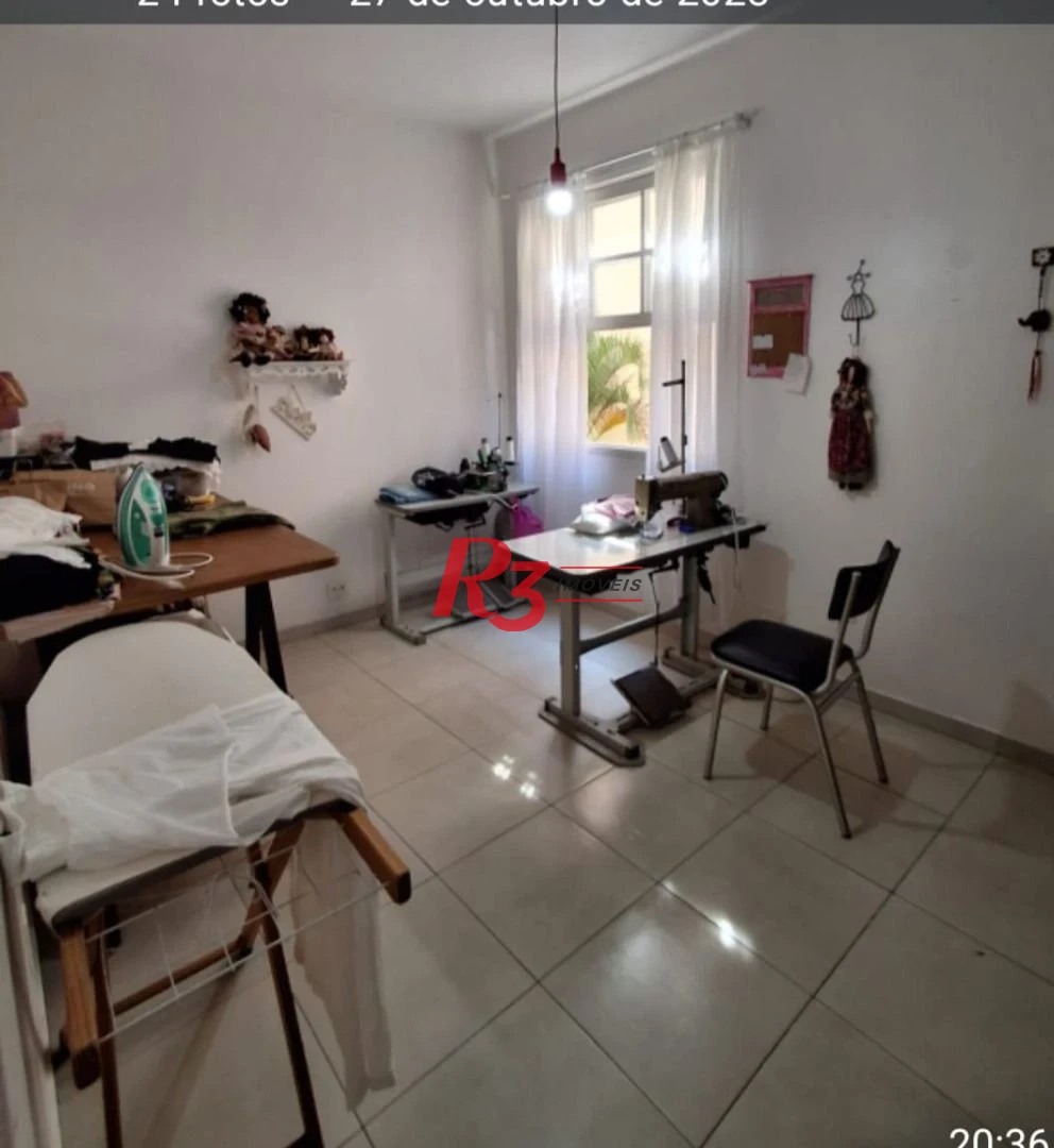 Apartamento com 3 dormitórios à venda, 86 m² por R$ 511.000,00 - Boqueirão - Santos/SP