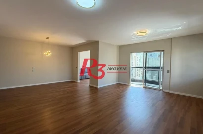 Apartamento com 3 dormitórios à venda, 205 m² por R$ 2.100.000,00 - Embaré - Santos/SP