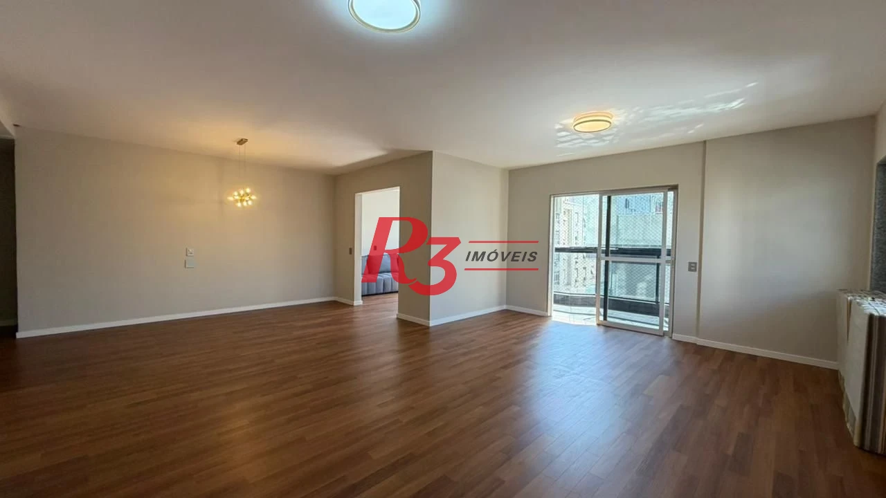 Apartamento com 3 dormitórios à venda, 205 m² por R$ 2.100.000,00 - Embaré - Santos/SP