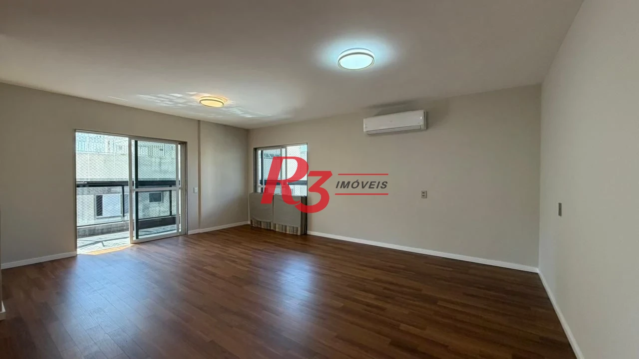 Apartamento com 3 dormitórios à venda, 205 m² por R$ 2.100.000,00 - Embaré - Santos/SP