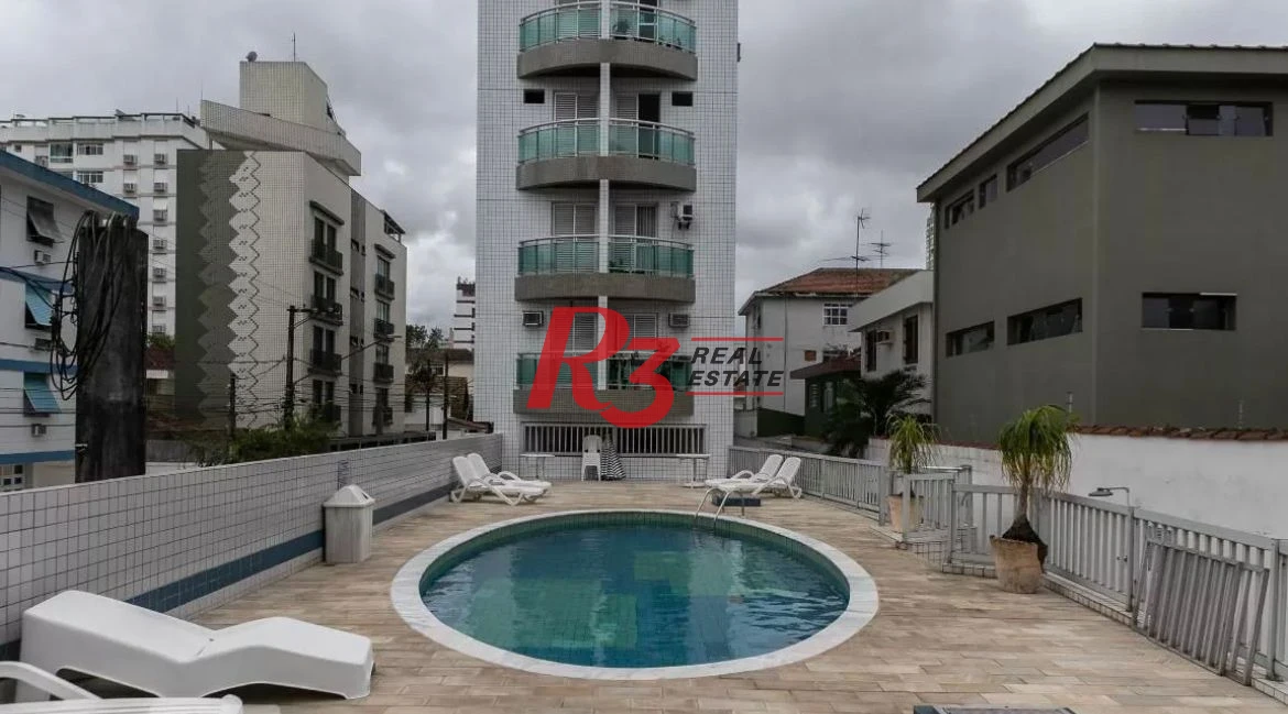 Apartamento com 2 dormitórios, 100 m² - venda por R$ 580.000,00 ou aluguel por R$ 4.500,00/mês - Ponta da Praia - Santos/SP