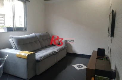 Apartamento à venda, 76 m² por R$ 415.000,00 - Gonzaga - Santos/SP