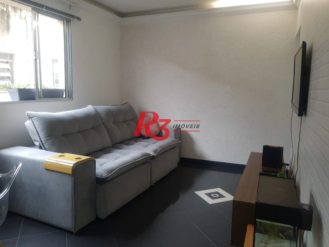 Apartamento à venda, 76 m² por R$ 415.000,00 - Gonzaga - Santos/SP