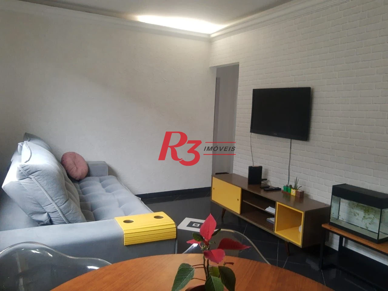 Apartamento à venda, 76 m² por R$ 415.000,00 - Gonzaga - Santos/SP