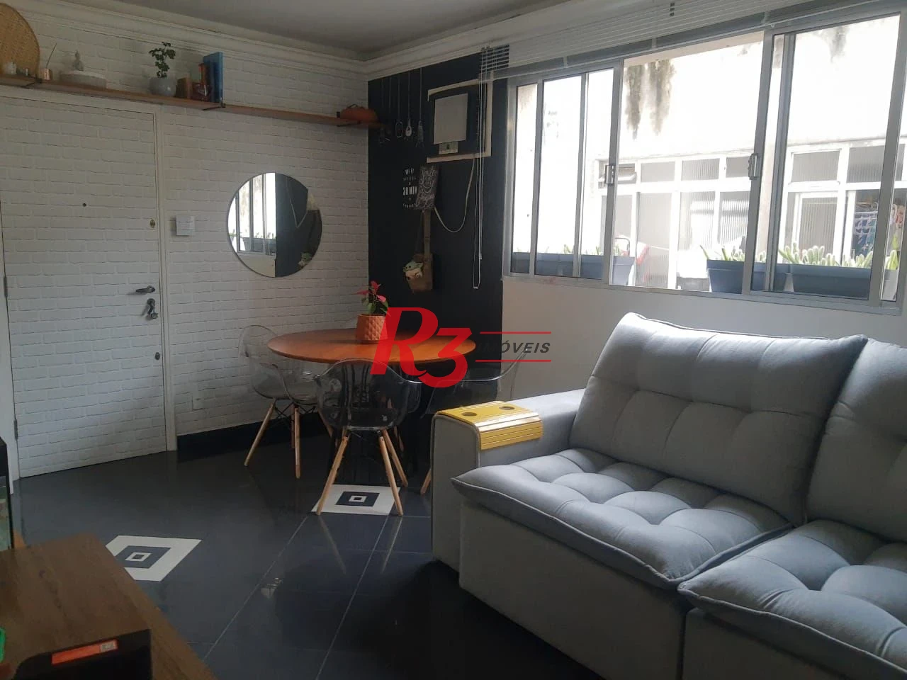 Apartamento à venda, 76 m² por R$ 415.000,00 - Gonzaga - Santos/SP