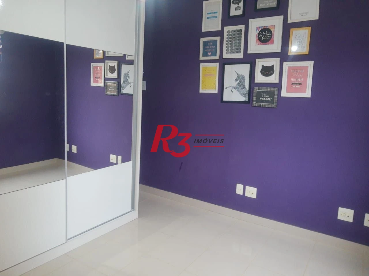Apartamento à venda, 76 m² por R$ 415.000,00 - Gonzaga - Santos/SP