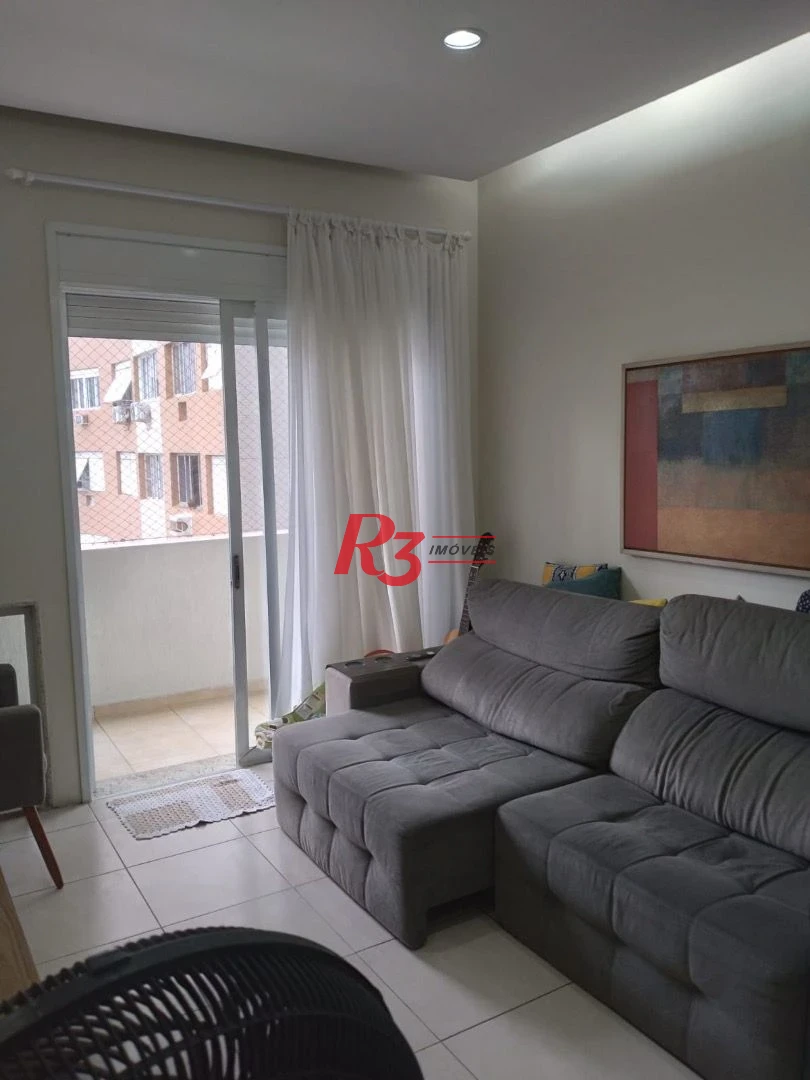 Apartamento com 2 dormitórios à venda, 108 m² por R$ 600.000,00 - Gonzaga - Santos/SP