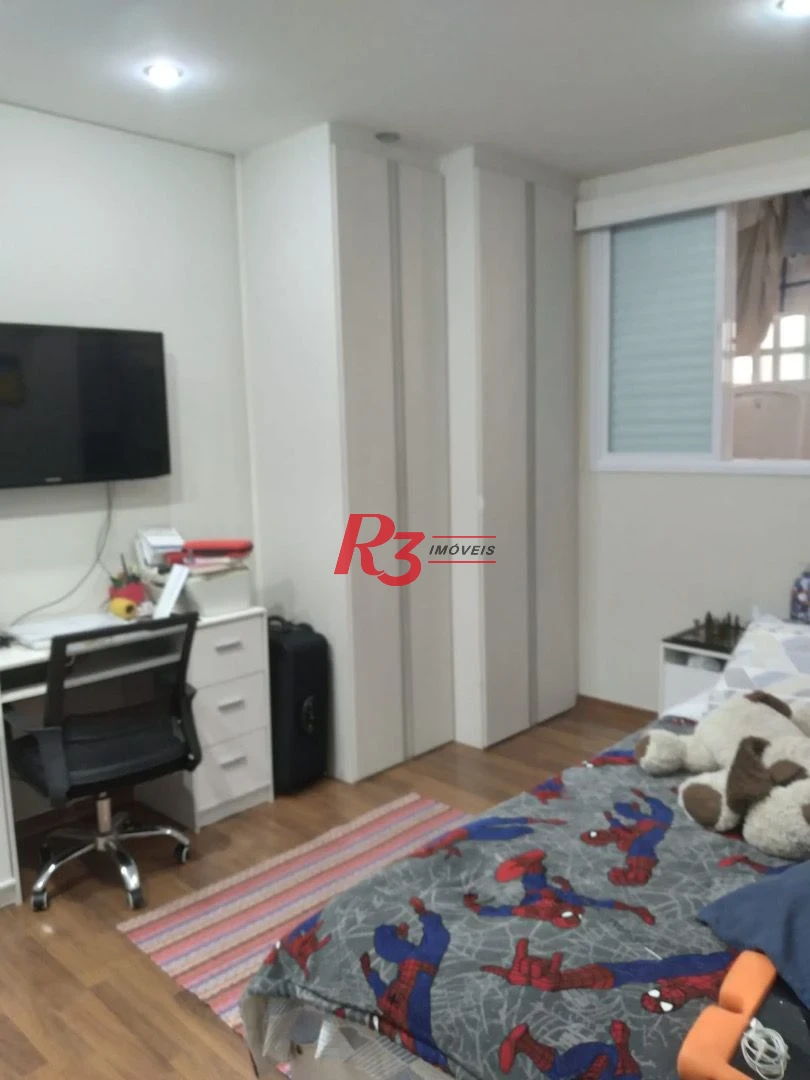 Apartamento com 2 dormitórios à venda, 108 m² por R$ 600.000,00 - Gonzaga - Santos/SP