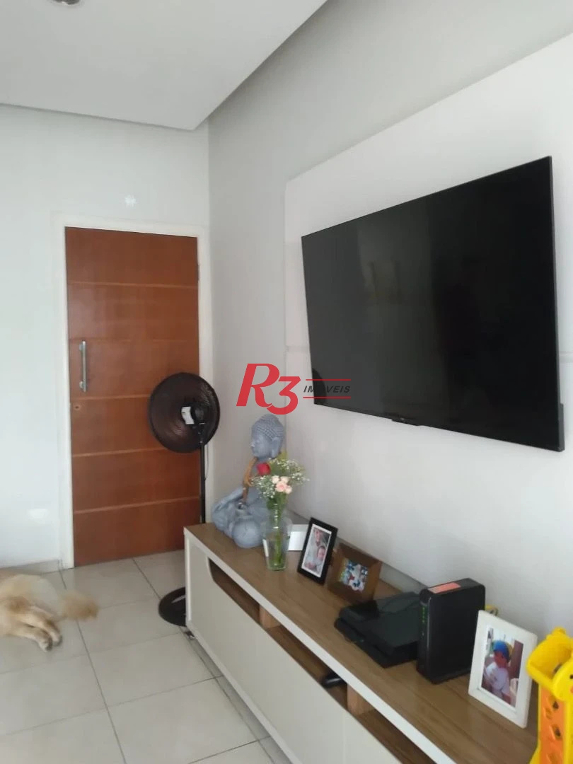 Apartamento com 2 dormitórios à venda, 108 m² por R$ 600.000,00 - Gonzaga - Santos/SP