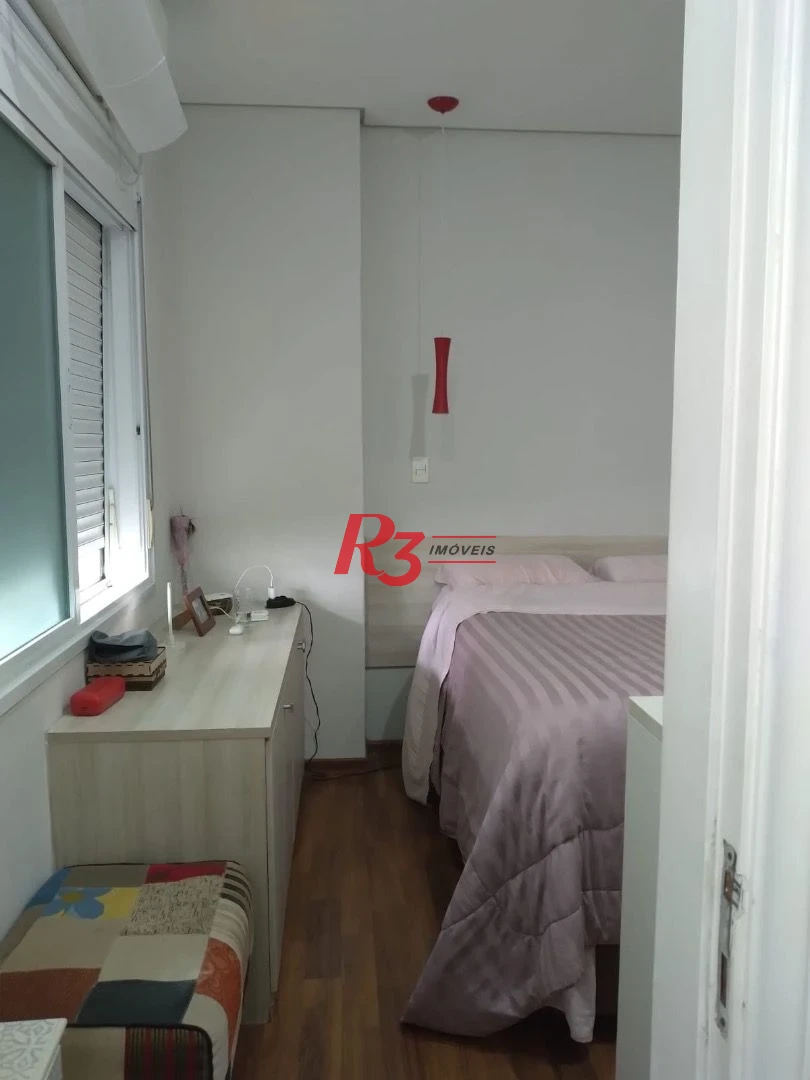 Apartamento com 2 dormitórios à venda, 108 m² por R$ 600.000,00 - Gonzaga - Santos/SP