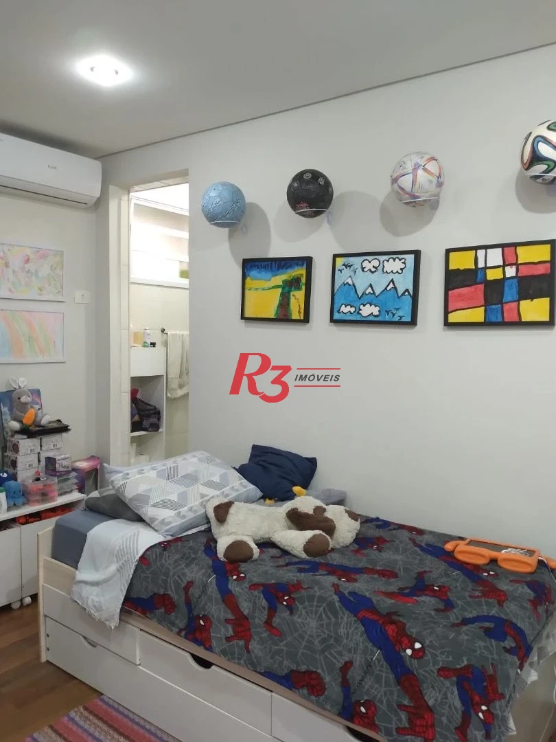 Apartamento com 2 dormitórios à venda, 108 m² por R$ 600.000,00 - Gonzaga - Santos/SP