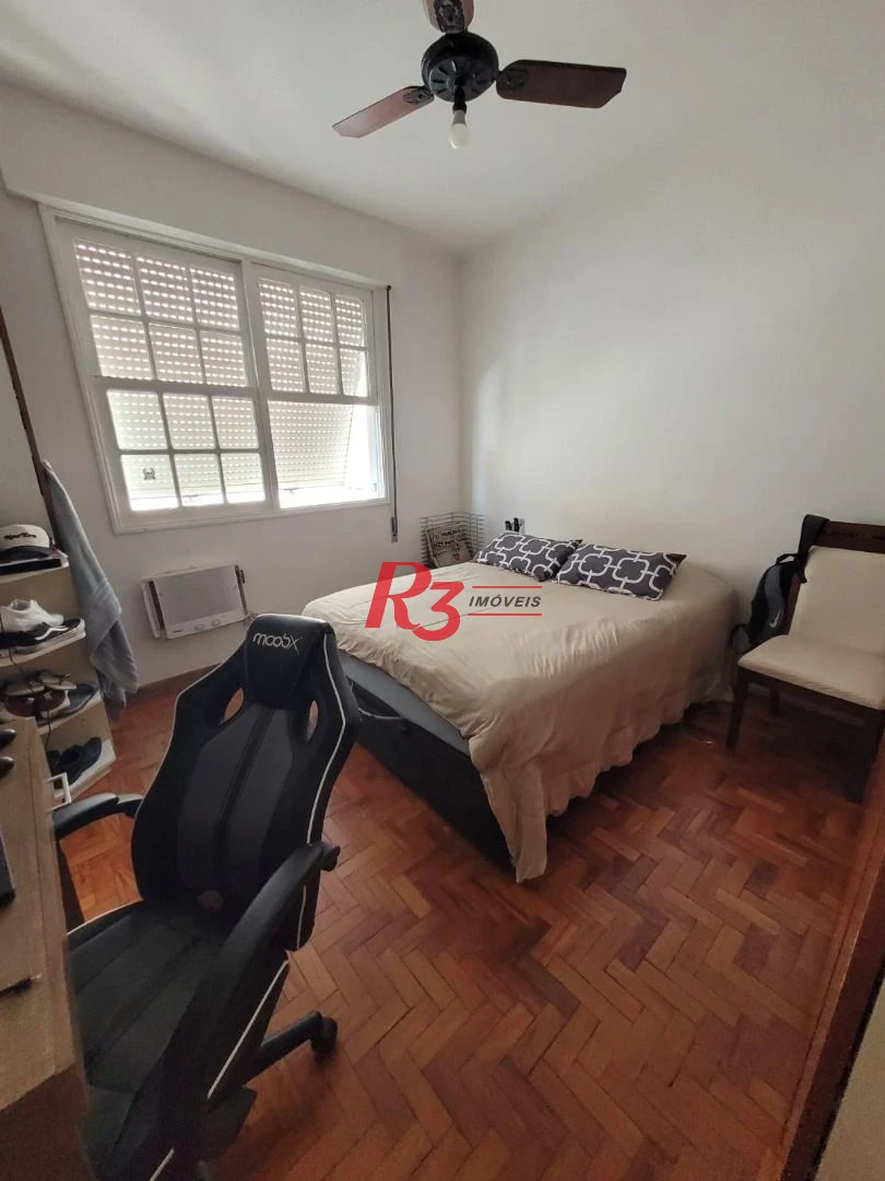 Apartamento com 2 dormitórios à venda, 90 m² por R$ 417.000,00 - Vila Matias - Santos/SP