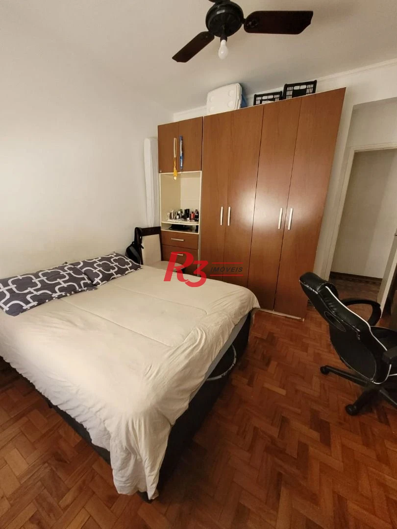 Apartamento com 2 dormitórios à venda, 90 m² por R$ 417.000,00 - Vila Matias - Santos/SP