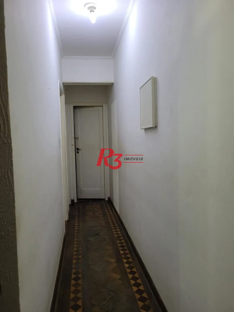 Apartamento com 2 dormitórios à venda, 90 m² por R$ 417.000,00 - Vila Matias - Santos/SP