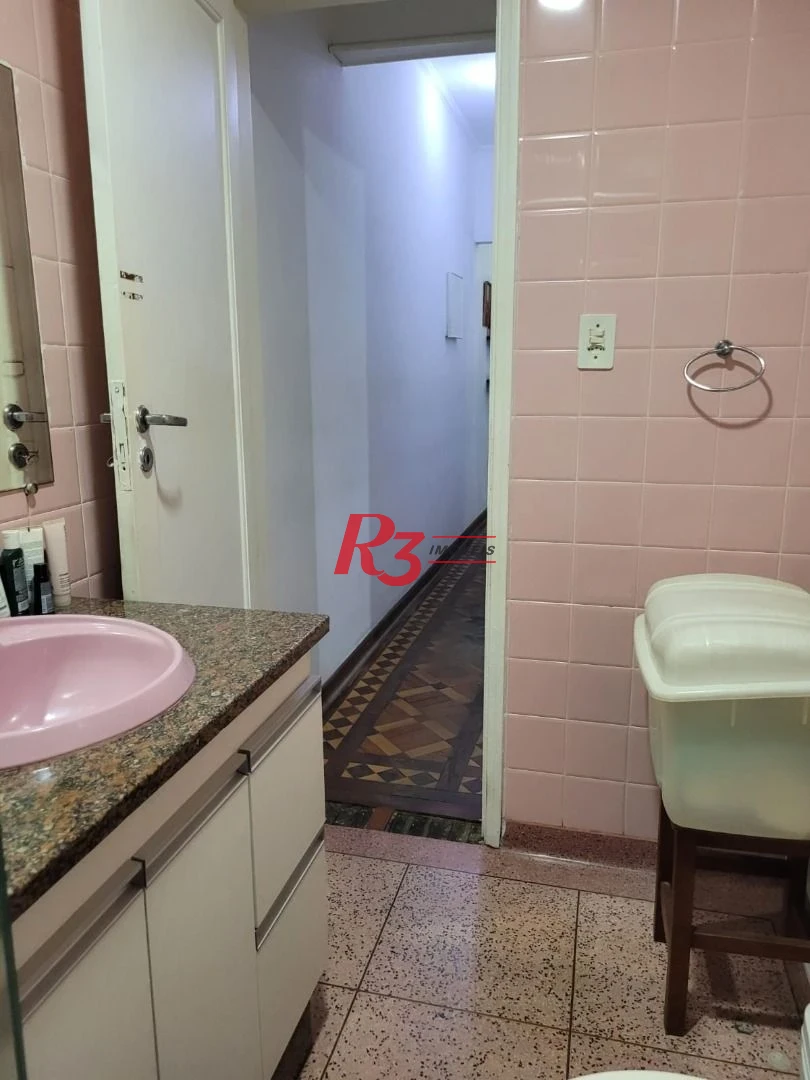 Apartamento com 2 dormitórios à venda, 90 m² por R$ 417.000,00 - Vila Matias - Santos/SP