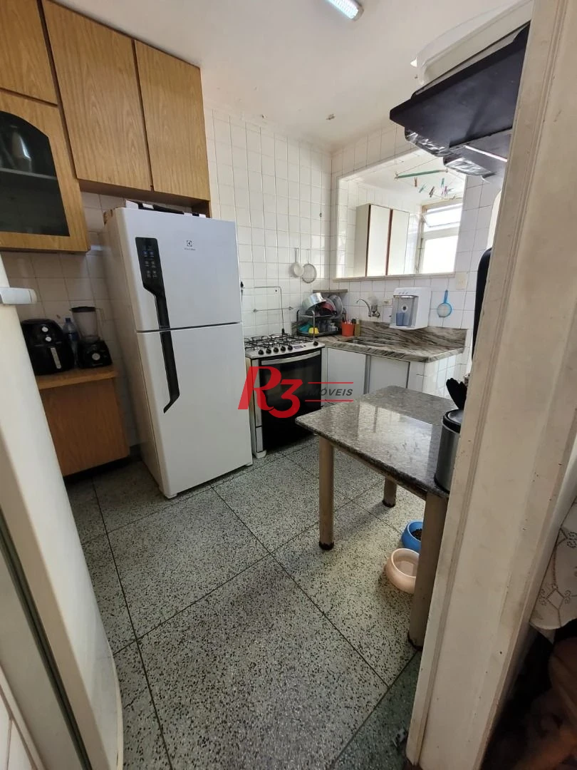 Apartamento com 2 dormitórios à venda, 90 m² por R$ 417.000,00 - Vila Matias - Santos/SP