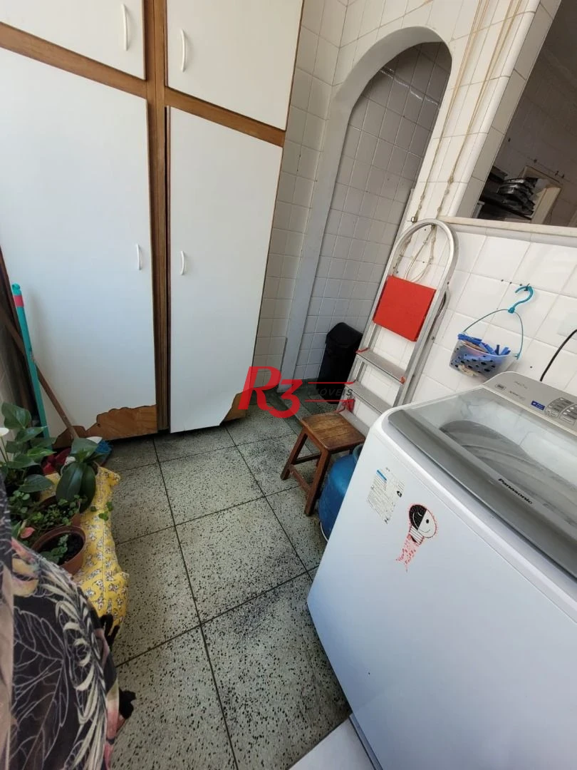 Apartamento com 2 dormitórios à venda, 90 m² por R$ 417.000,00 - Vila Matias - Santos/SP