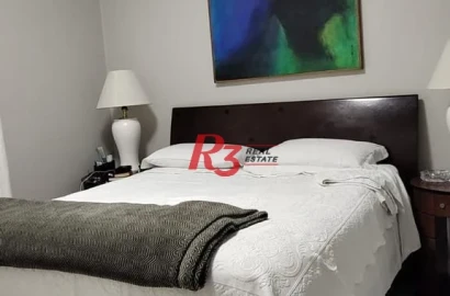 Cobertura com 2 dormitórios à venda, 86 m² por R$ 690.000,00 - Boqueirão - Santos/SP