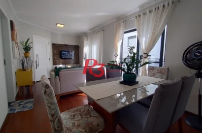 Apartamento à venda, 89 m² por R$ 790.000,00 - Pompéia - Santos/SP